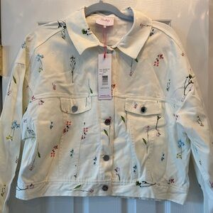 Parker Cream Floral Jacket